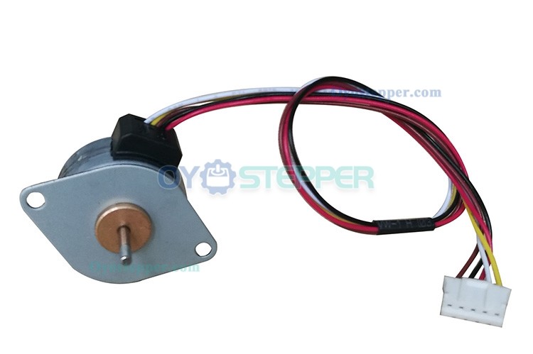 Oukeda PM Stepper Motor 4 Phase 7.5 Deg 0.24A 44mN.m 25x25mm Permanent Magnet Motor